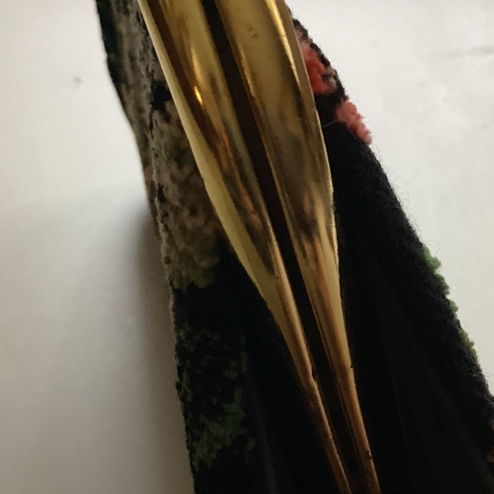 Vintage 1960's Tapestry Floral Handbag Needlepoint - Picture 6 of 10